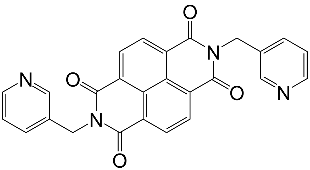 2,7-bis(3-pyridinylmethyl)benzo[lmn][3,8]phenanthroline-1,3,6,8(2H,7H)-tetrone/34151-50-3